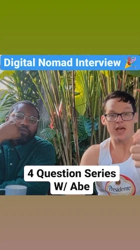 4 Question Series W/ Abe