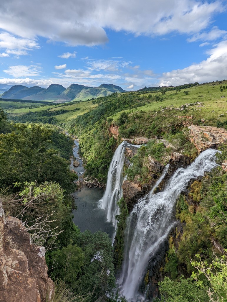 Waterfall in Mpumalanga, South Africa